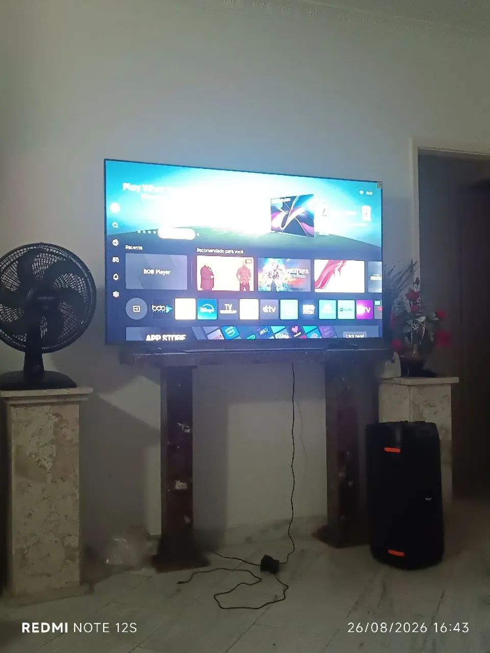 Smart TCL 65" 4k Hisense 3000,00