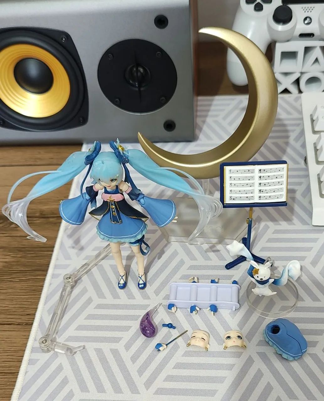 Figura Snow miku Hatsune Miku figma (réplica) - Foto 2