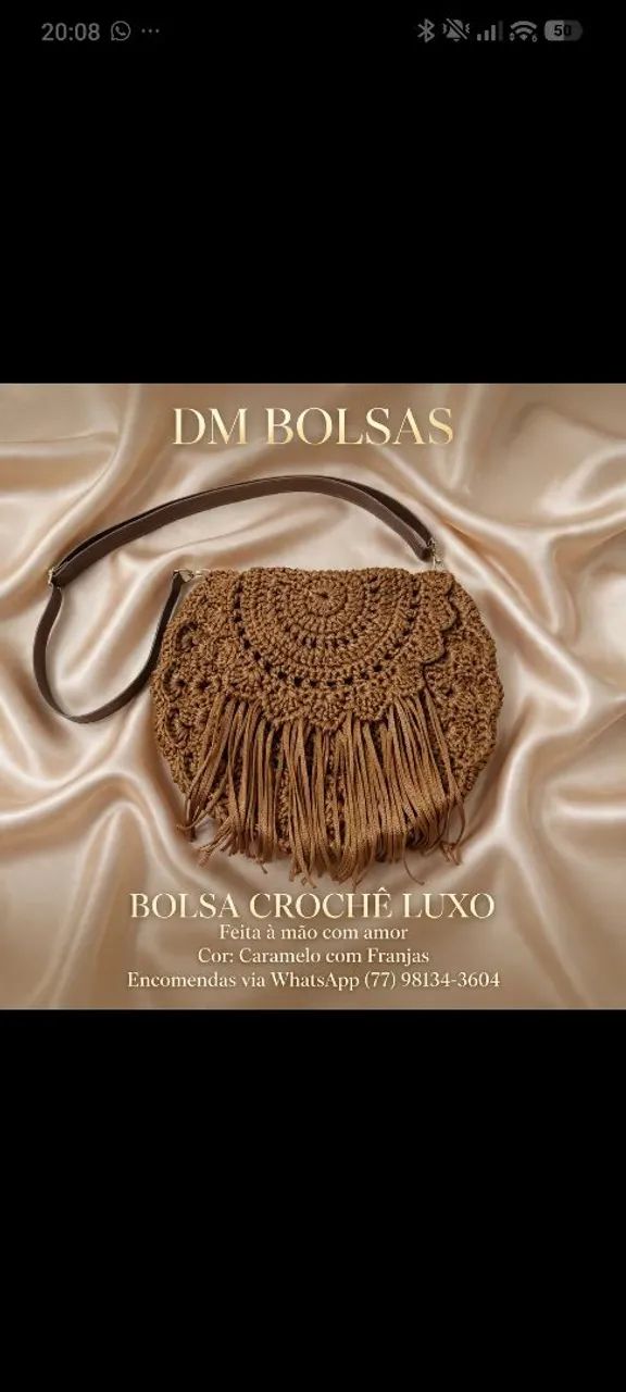 Bolsas de crochê ? - Foto 3