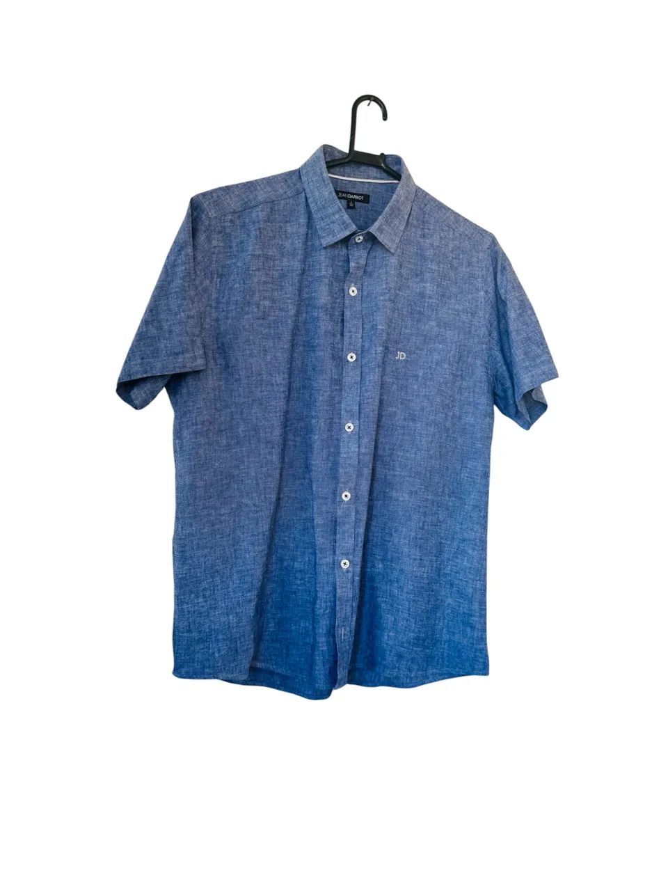Camisa linho Jean Darrot seminova  - Foto 2