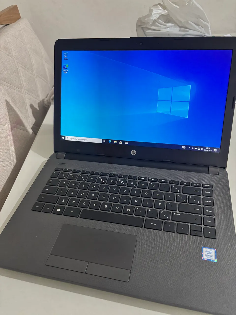 Notebook HP 14-DQ6011DX Intel N150 1.1GHz / Memória 4GB / UFS