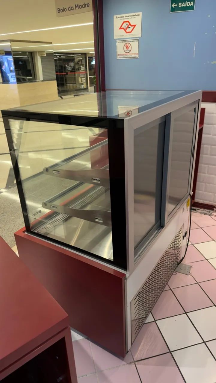 Vitrine Quadrada Refrigerada ELVI 220v - Foto 3