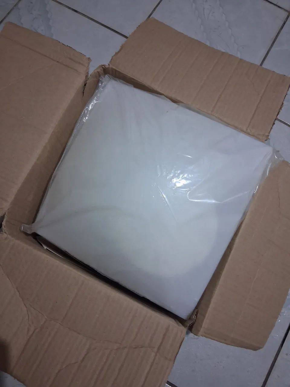 2 kits com 6 luminárias Quadradas - 28cm - Foto 4