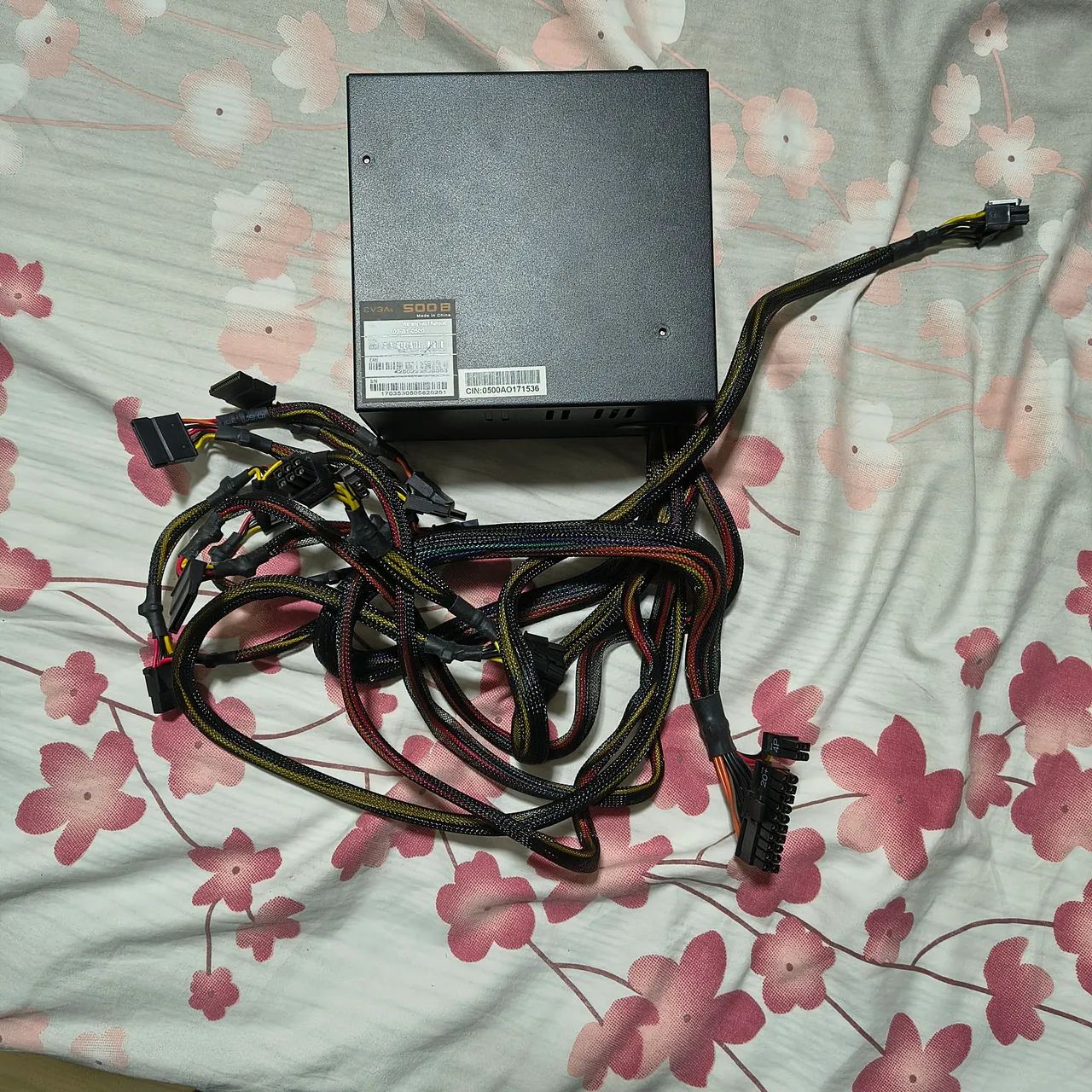Fonte 500W EVGA 80 PLUS BRONZE - Foto 3