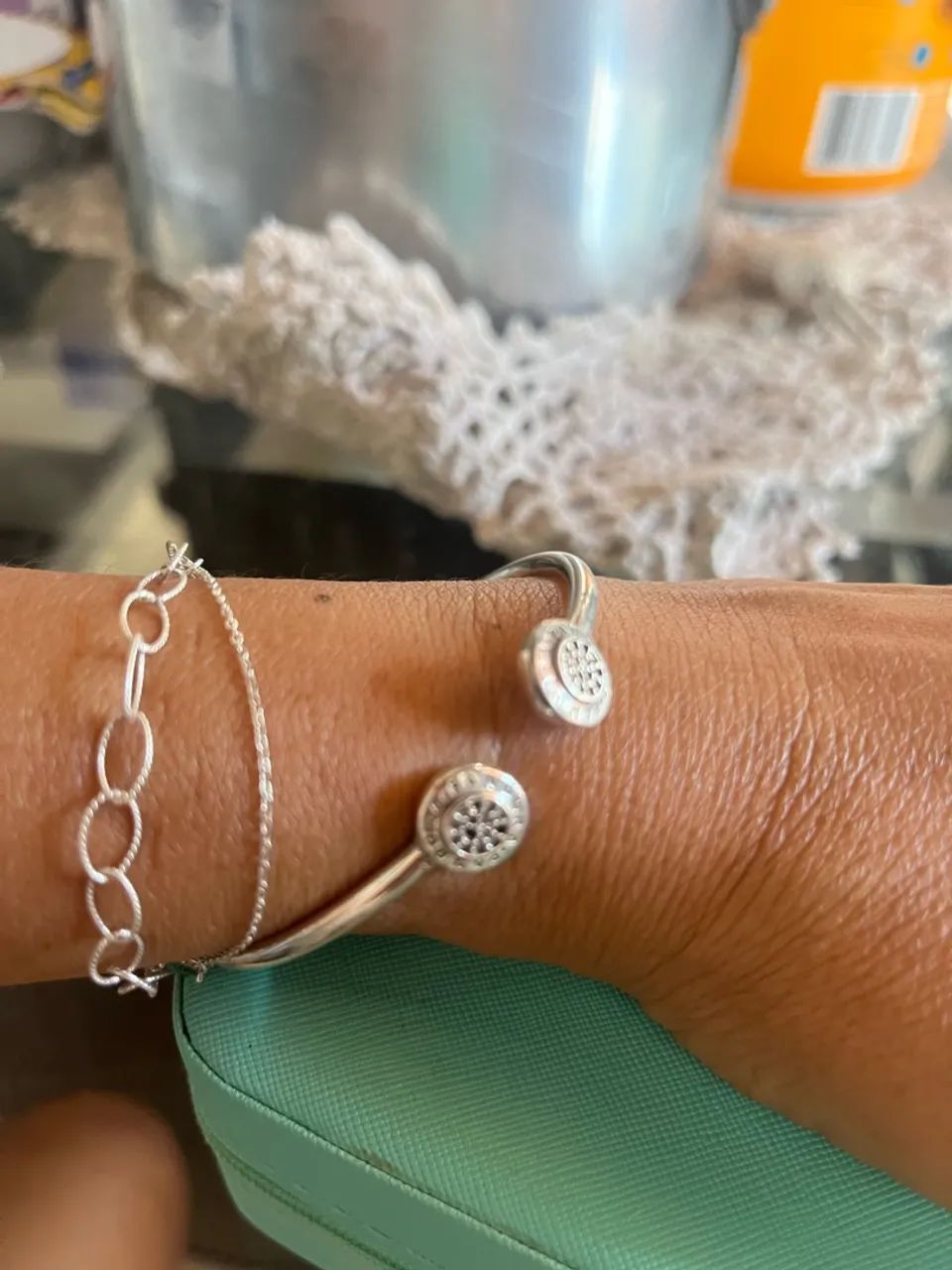 Bracelete em prata Pandora