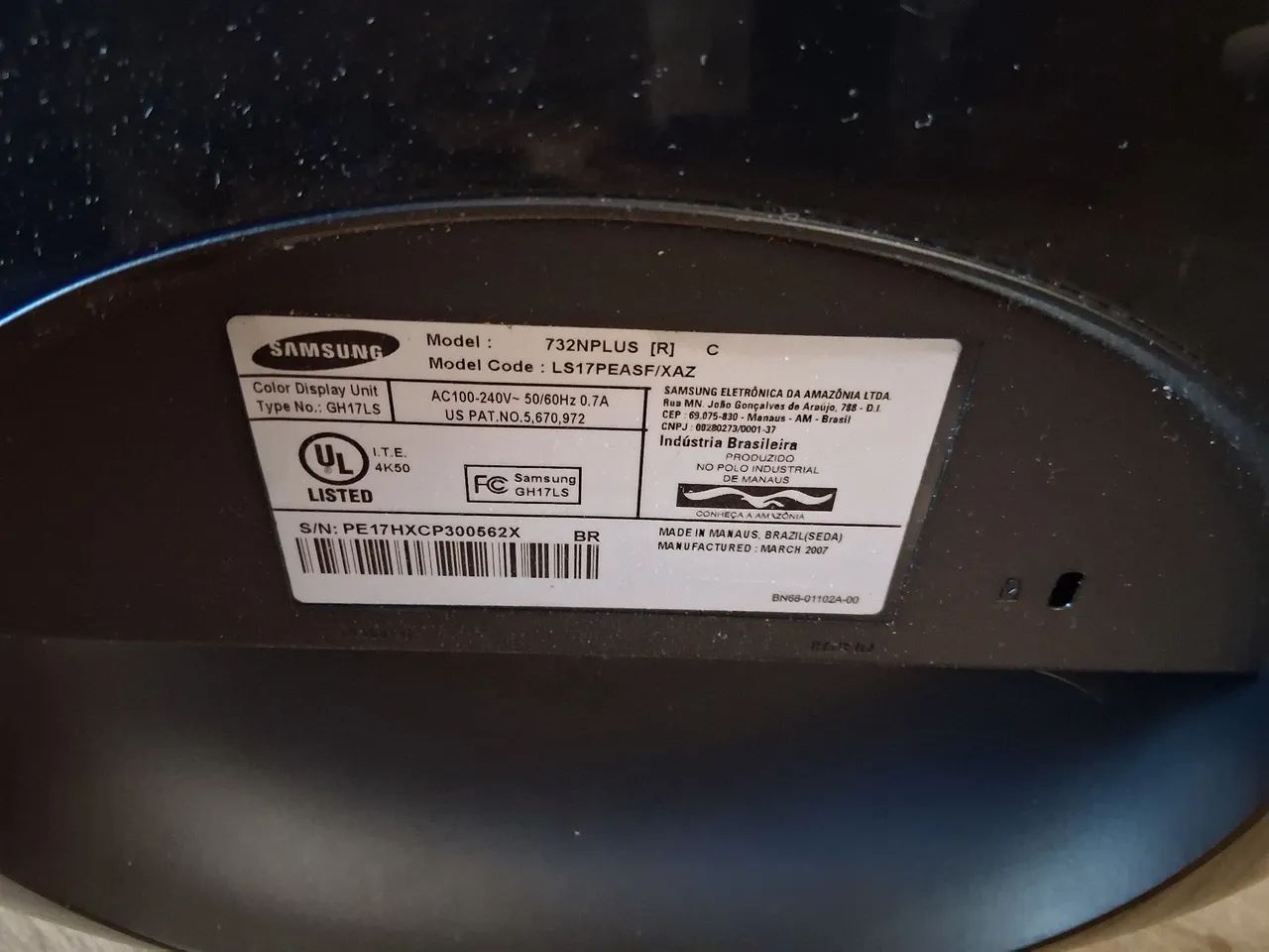 Vendo munitor Samsung 