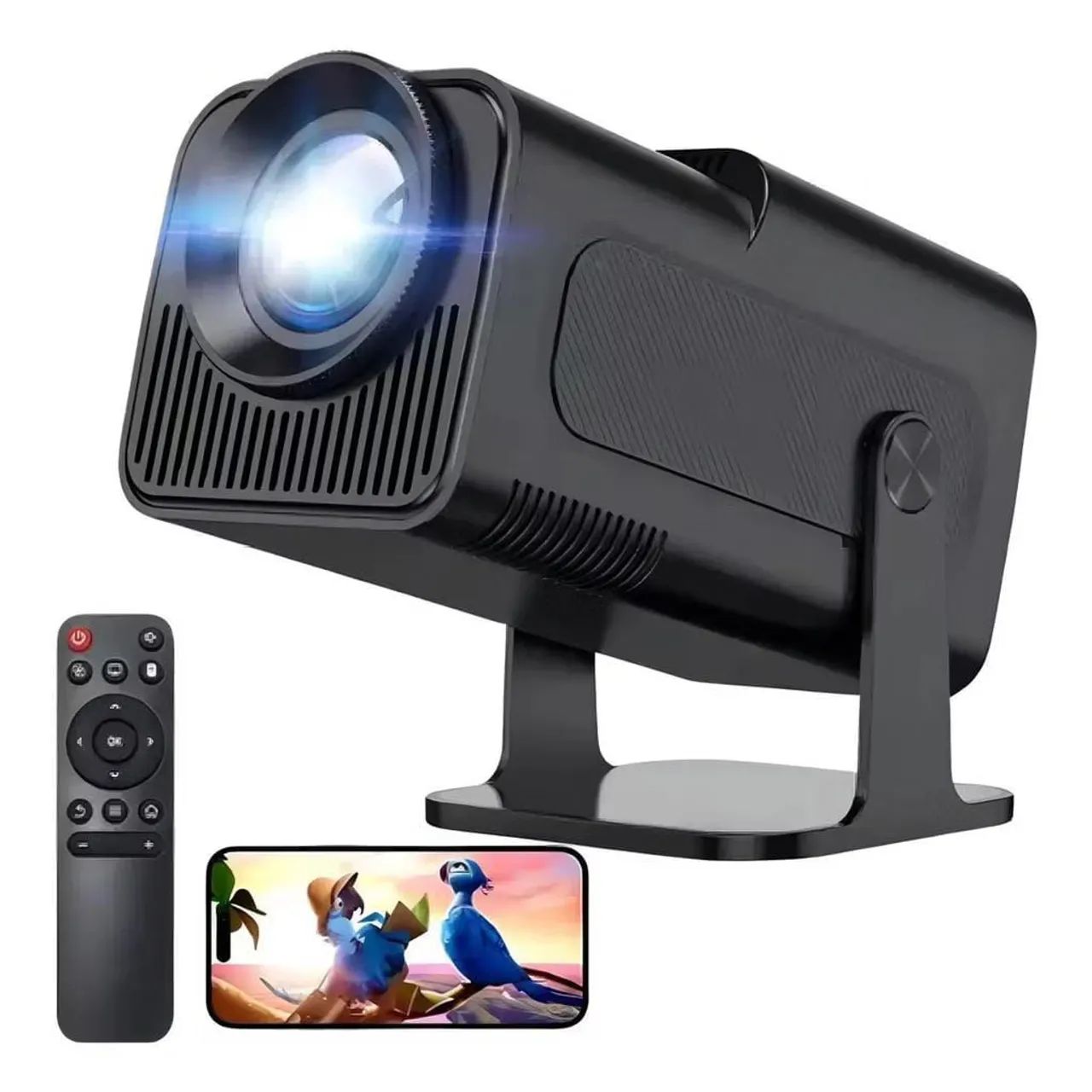 PROJETOR HY320 PROJETA ATÉ 150 POLEGADAS TELÃO DE CINEMA NOVO NA CAIXA
