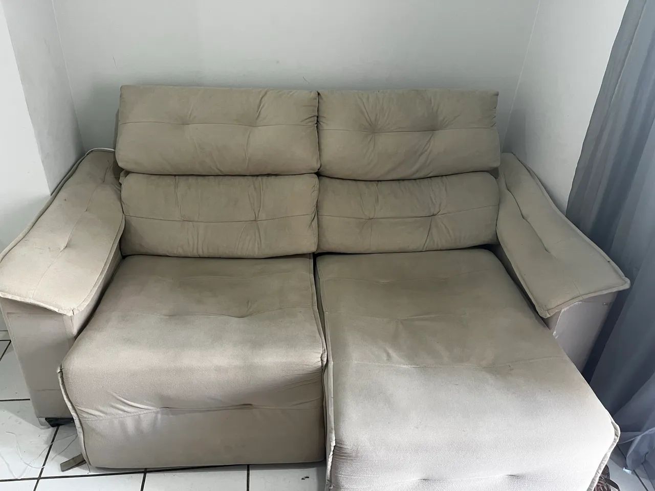 Sofá 2 lugares - Retrátil e Reclinável  - Foto 2