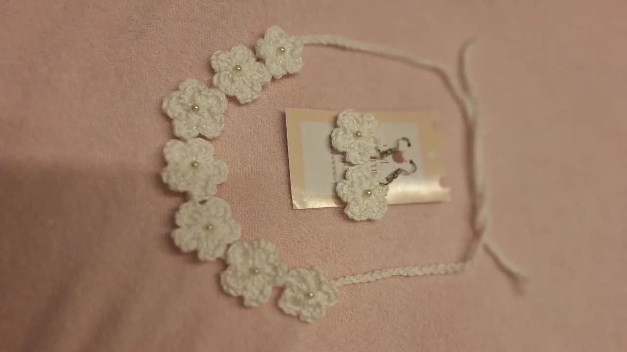 Jóias em crochê  - Foto 4