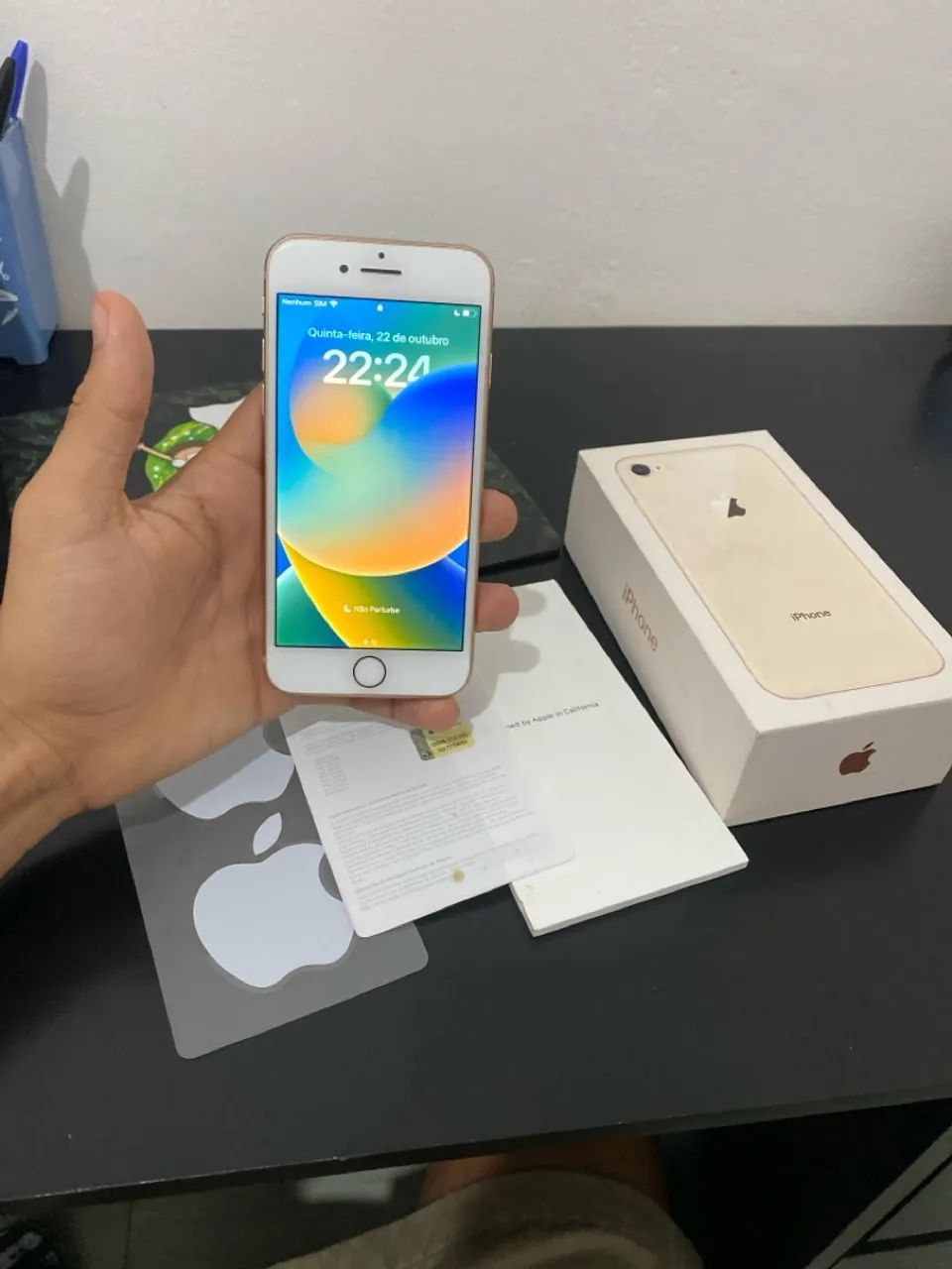 Iphone 8 bem conservado  - Foto 2