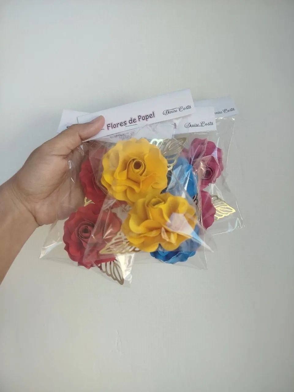 Flores para topo de bolo  - Foto 2