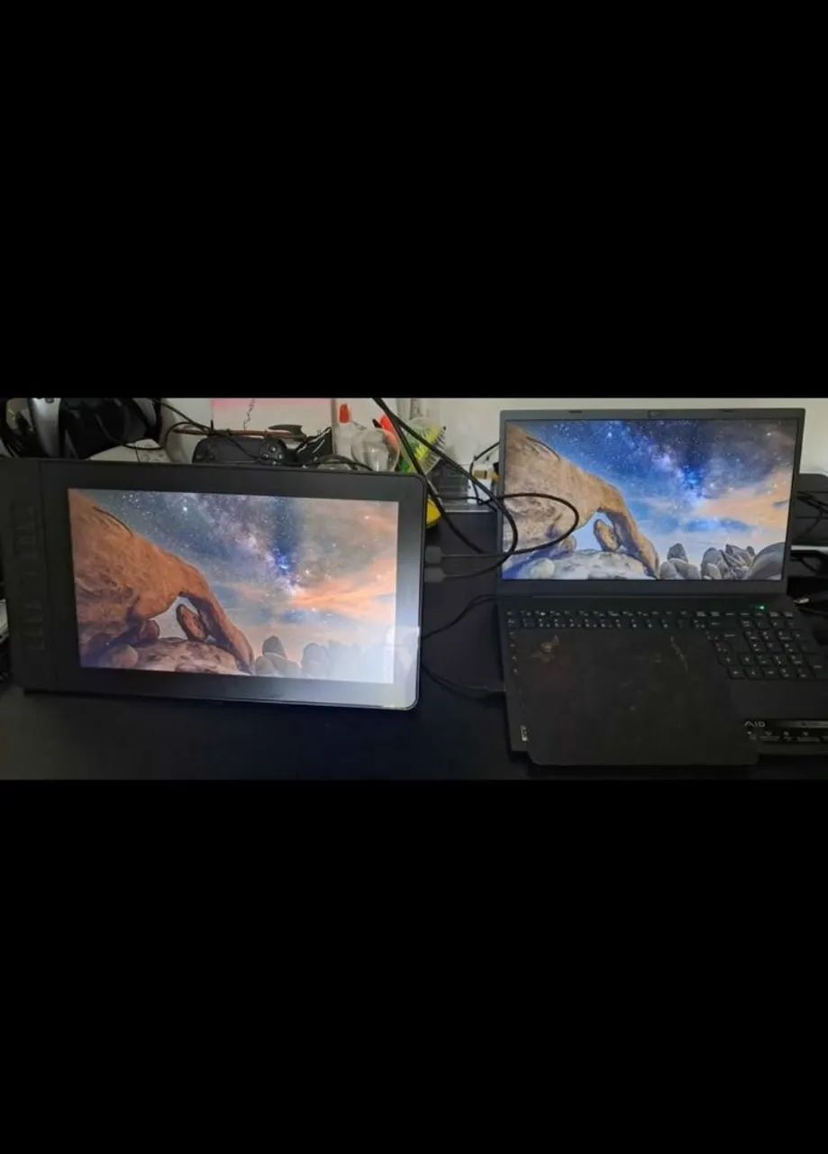 Mesa digitalizadora com tela 