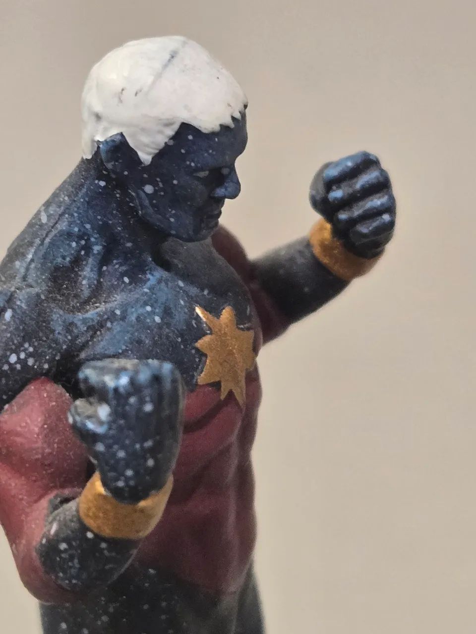 EAGLEMOSS CAPITÃO MARVEL GENIS - VELL - ORIGINAL  - Foto 4