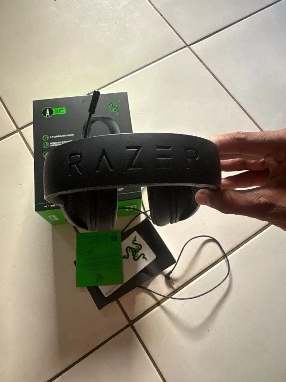 Fone razer kraken X lite - Foto 2