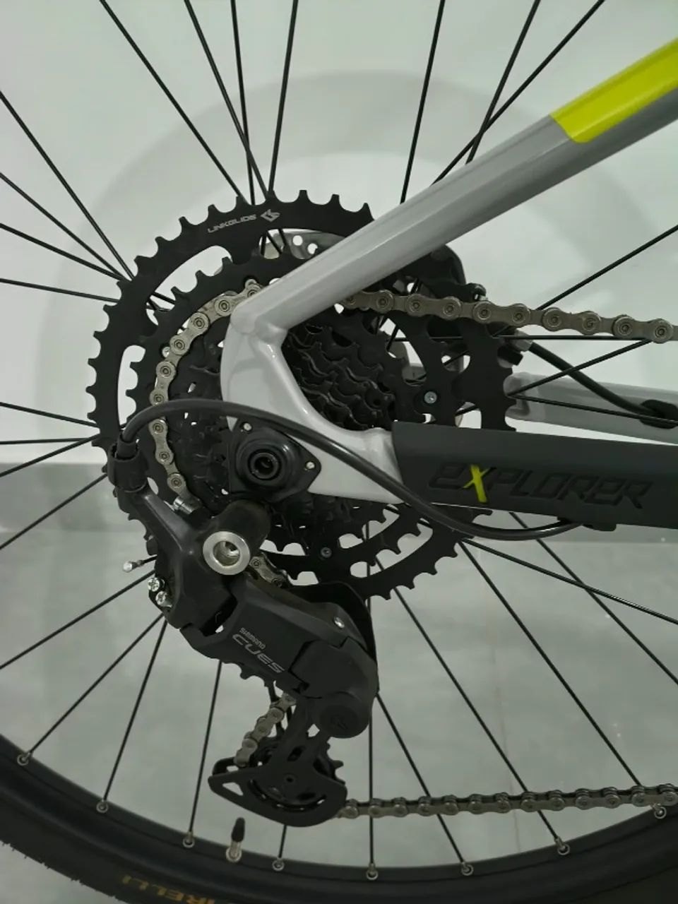 Bicicleta Caloi Explorer Comp SL Cues Cinza - Foto 3