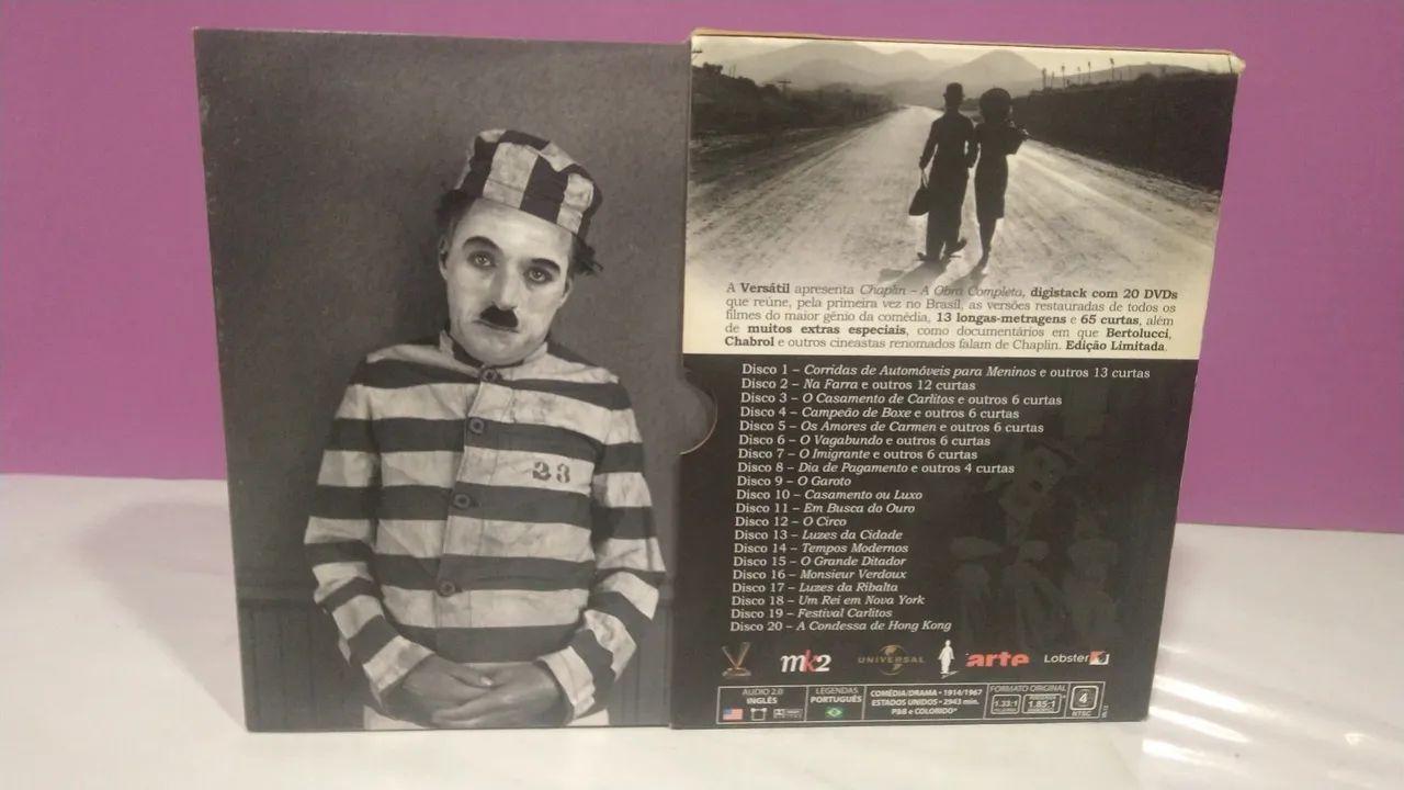 Dvds Chaplin Obra Completa original  - Foto 5
