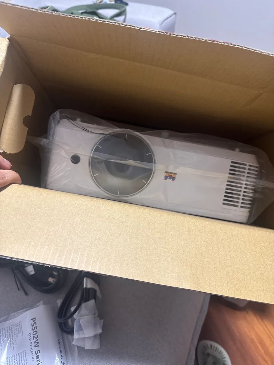 Projetor VIEWSONIC PS502W, lente especial para curta distância, 4000 ansi lumens - Foto 4