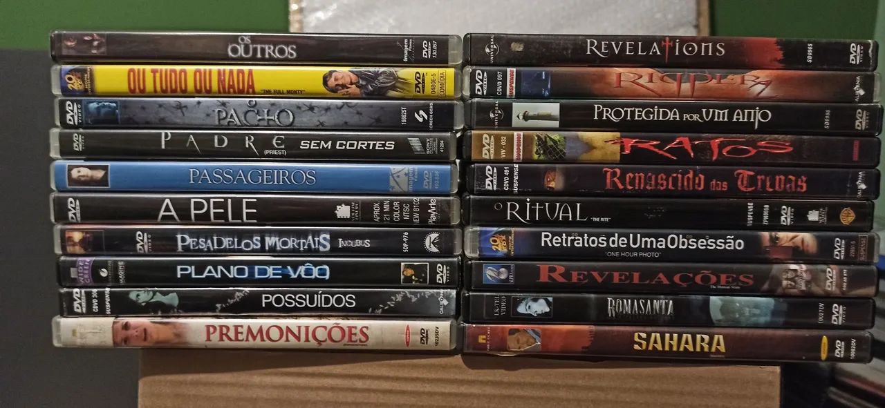 DVDs Terror Suspense Faroeste Guerra Comédia  - Foto 5