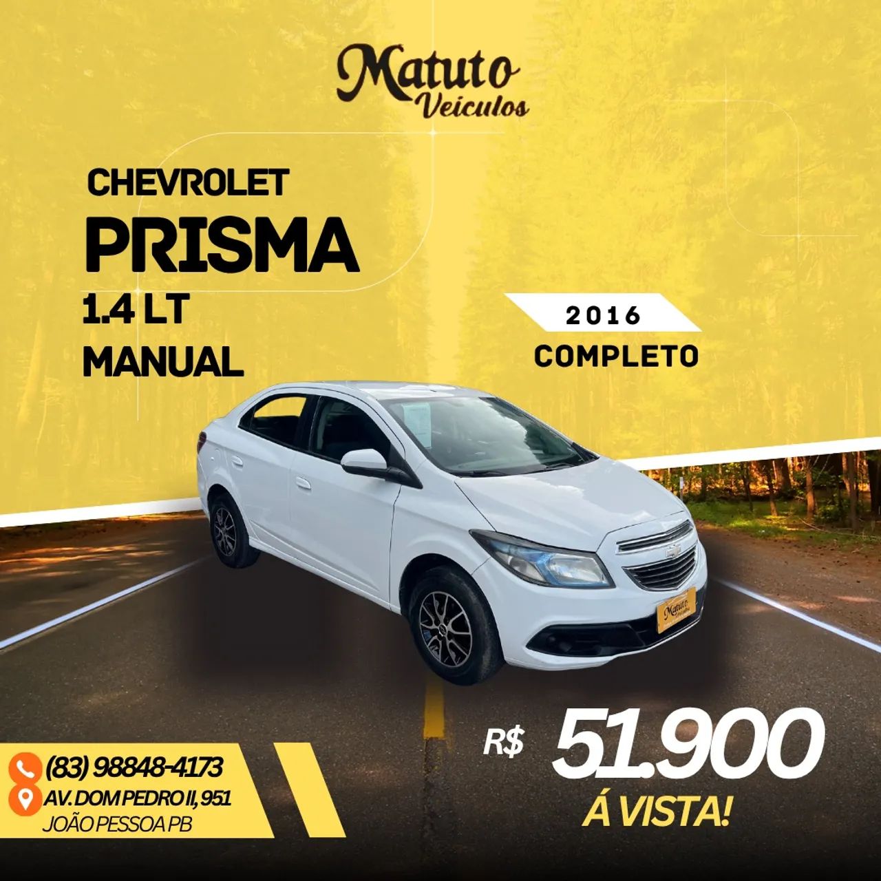 Chevrolet Prisma SED. LT 1.4 8V FLEXPOWER 4P 2016