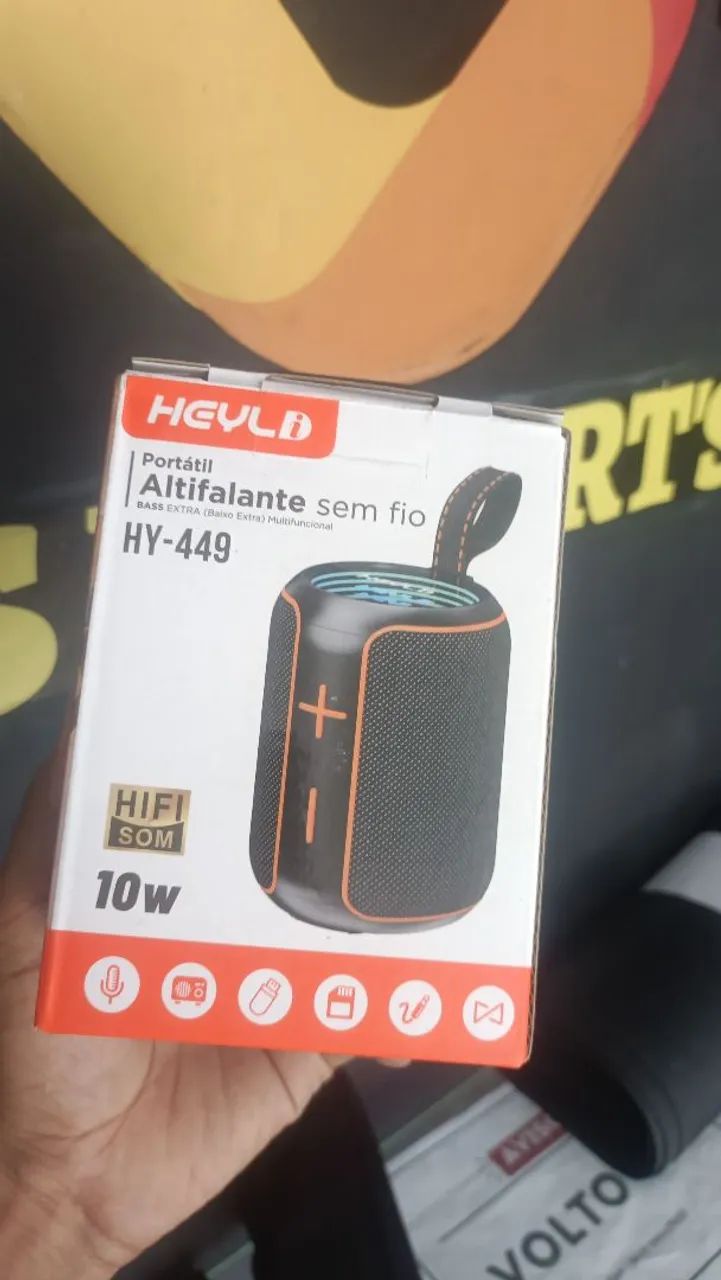 Caixa de som Bluetooth modelo HY449 - Foto 2