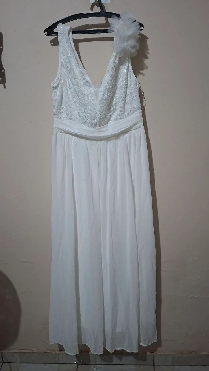 Vestido GG e sapato de noiva N°37 - Foto 2
