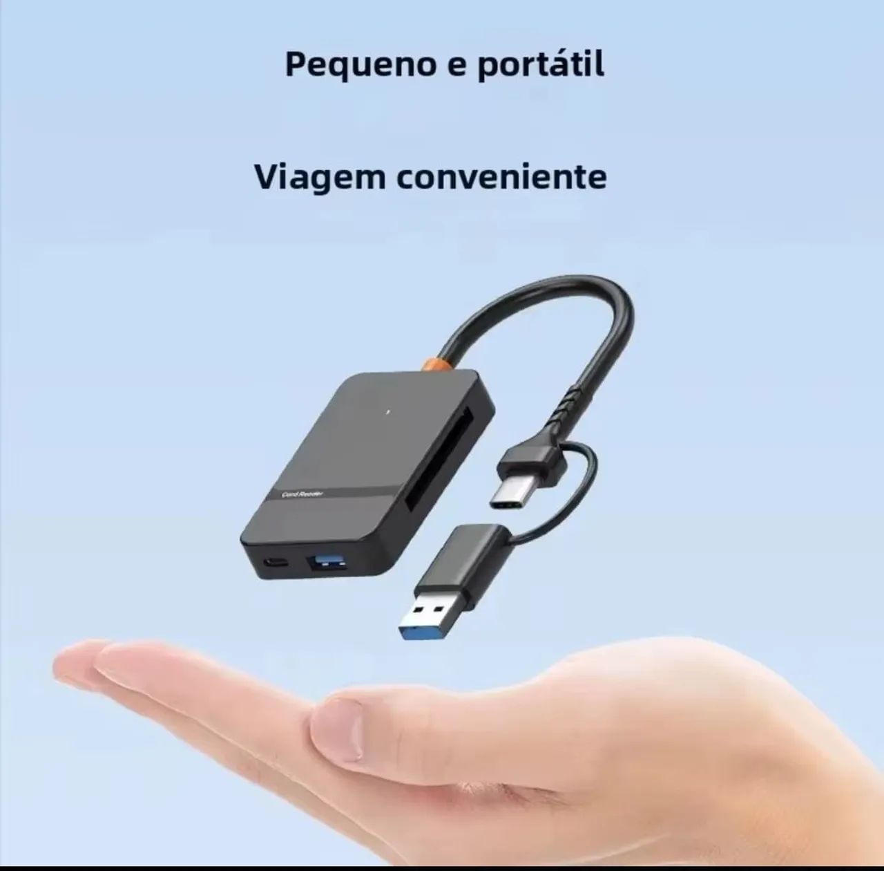 Leitor de cartão 8 em 1 - Foto 2