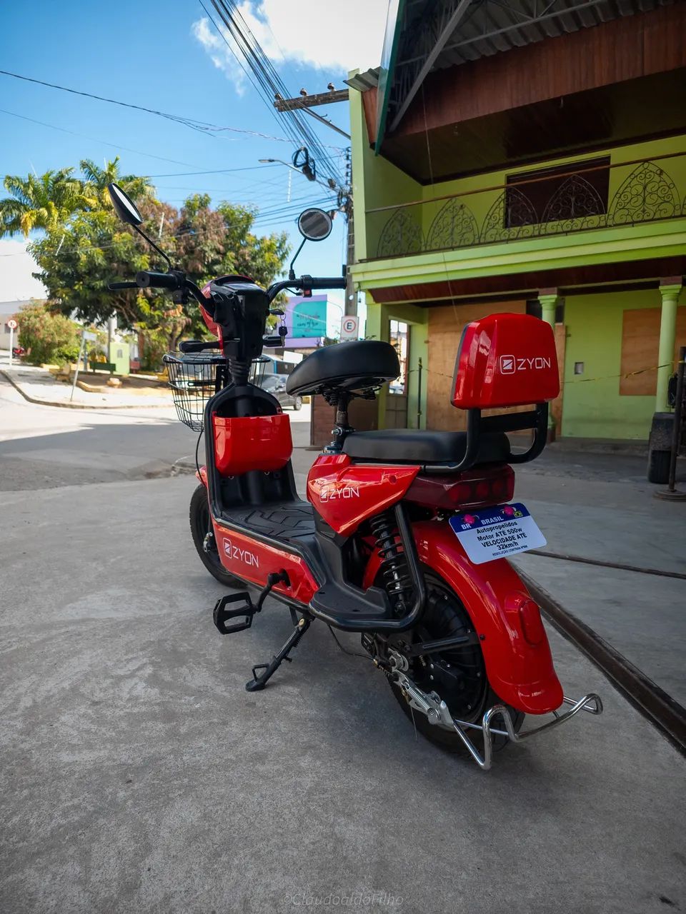 Moto elétrica - zyon - 500w - zero