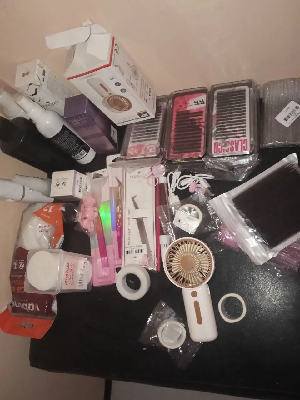 Vendo material completo de extensão de cílios,novo.. - Foto 2