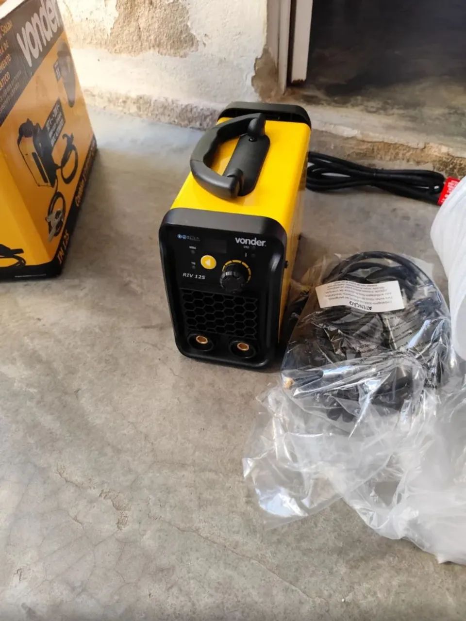 Máquina de Solda Vonder RIV 124 Bivolt Nova Eletrodo e TIG Profissional - Foto 5