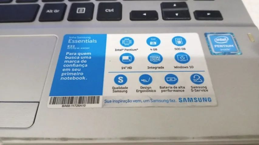 Notebook Samsung 14" 4GB HD 500GB Bateria Boa - Foto 5