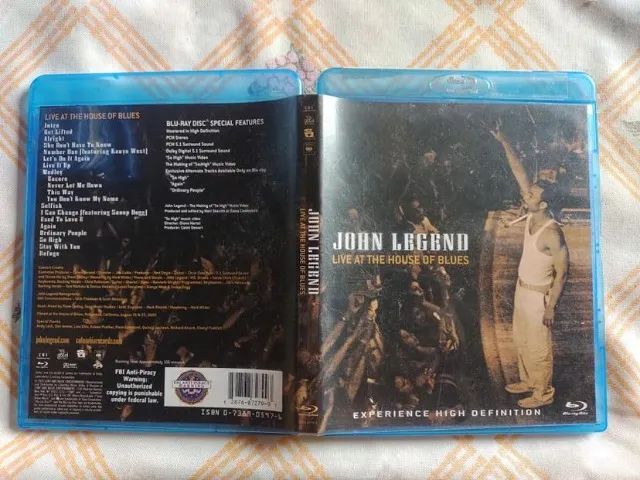 John Legend - Live At The House Of Blues - Bluray Importado