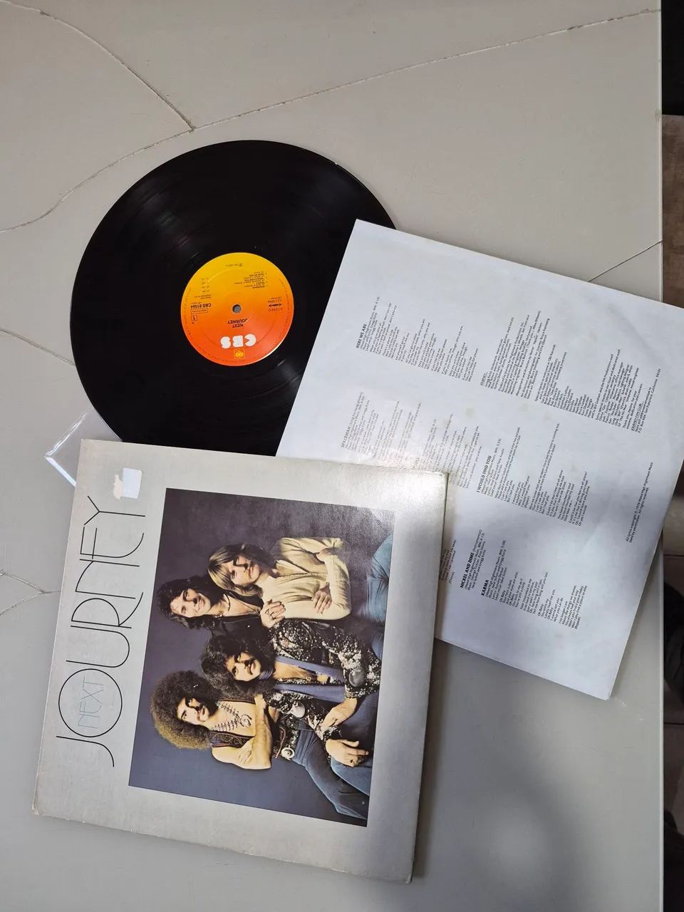Vinil Journey edição holandês 
