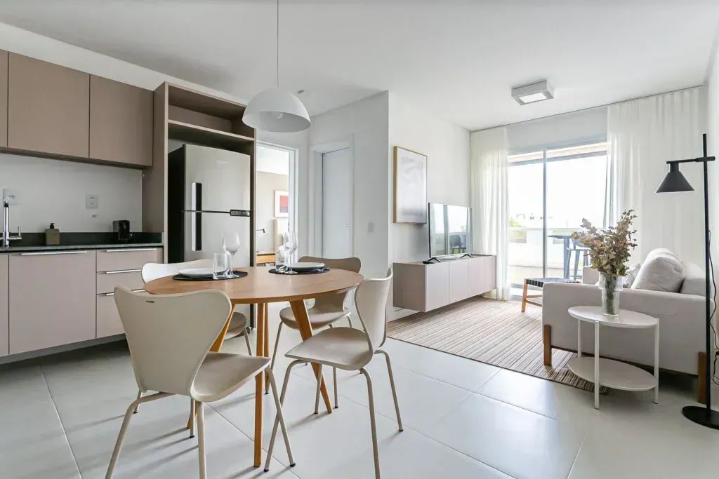 Apartamento de 1 quarto 100% Mobilado ao lado da praia - Foto 5