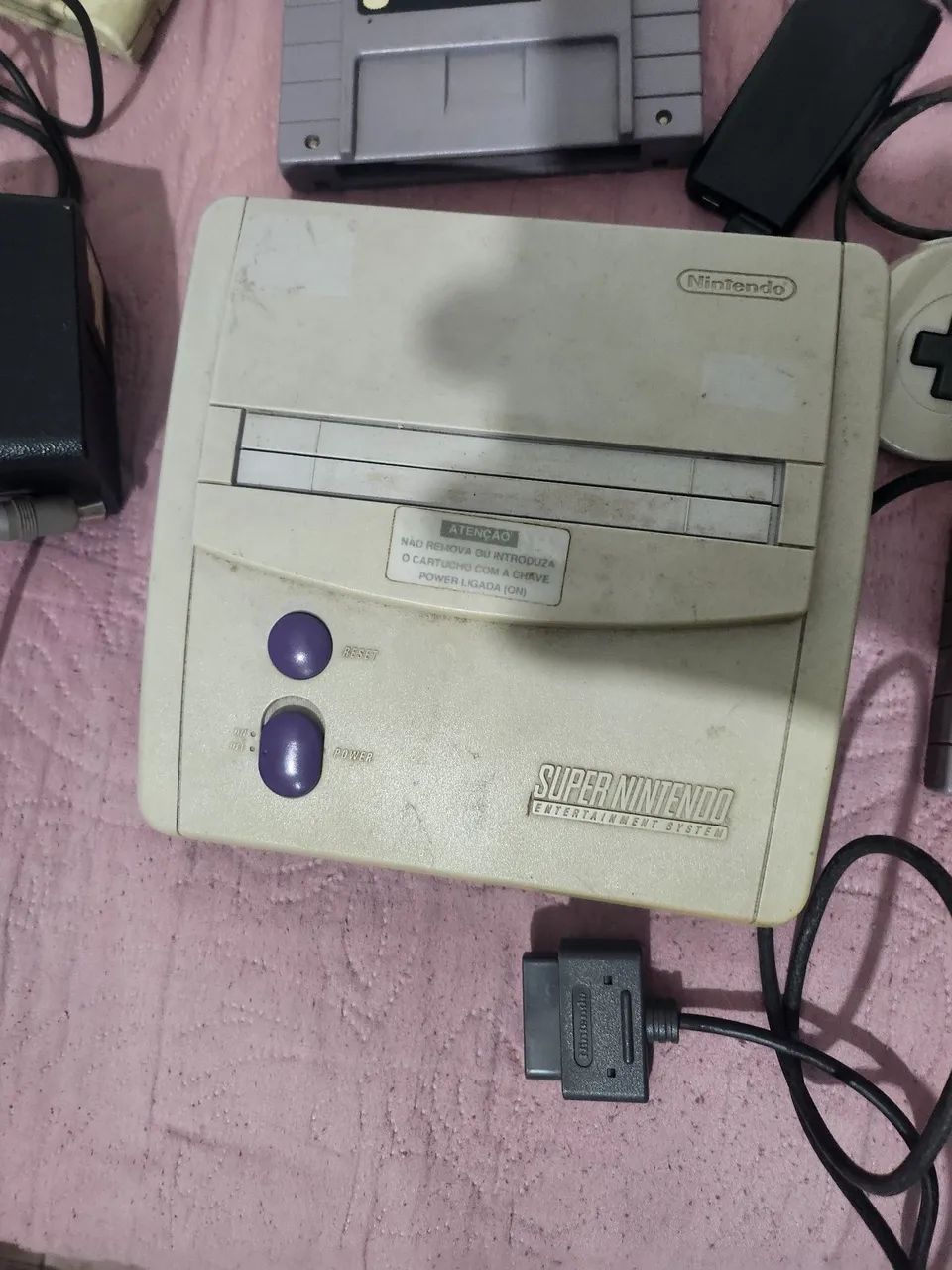 Vídeo game super Nintendo 
