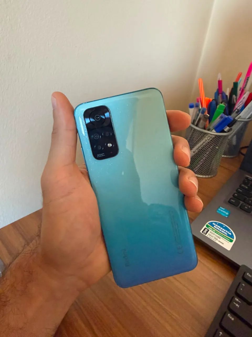Redmi Note 11 Azul Muito bem conservado - Foto 3