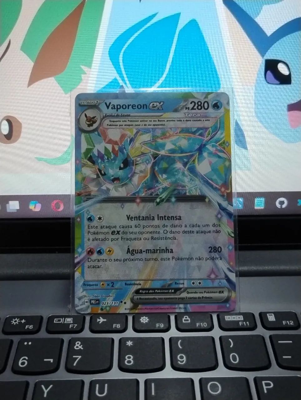 Vaporeon ex (023/131) - NM