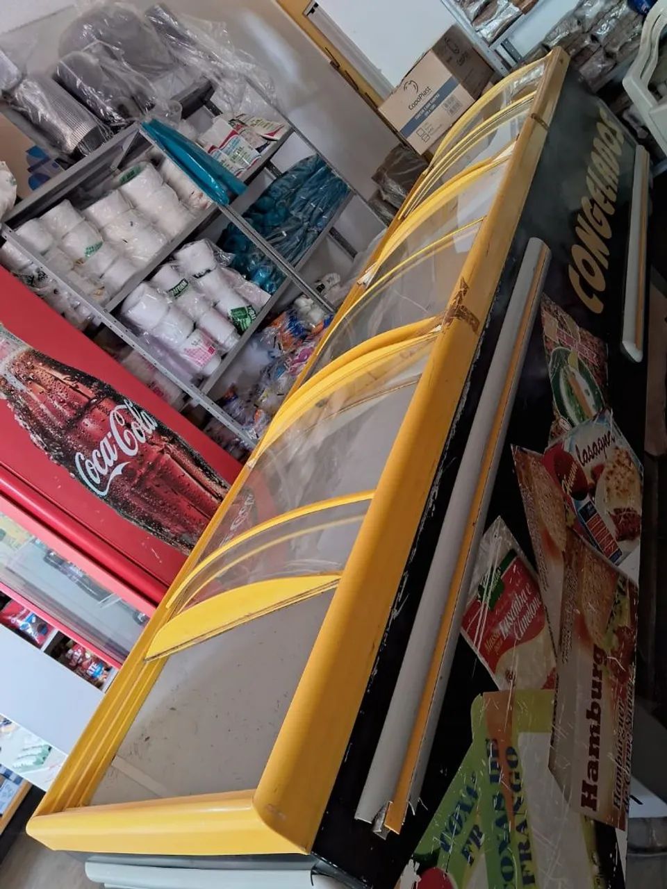 Freezer ilha refrigerada
