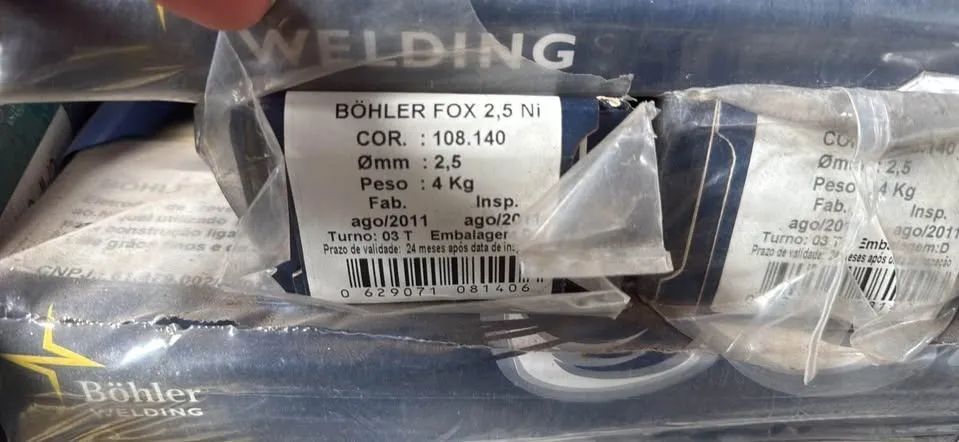 Eletrodo bohler E8018 2,5mm - Foto 3