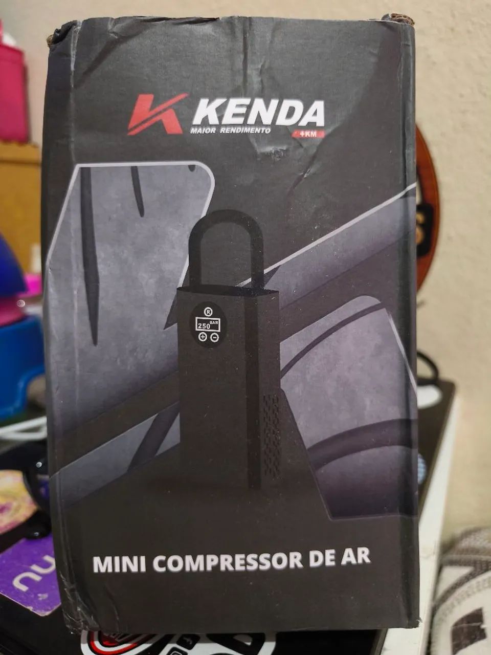 Mini compressor de ar portátil 