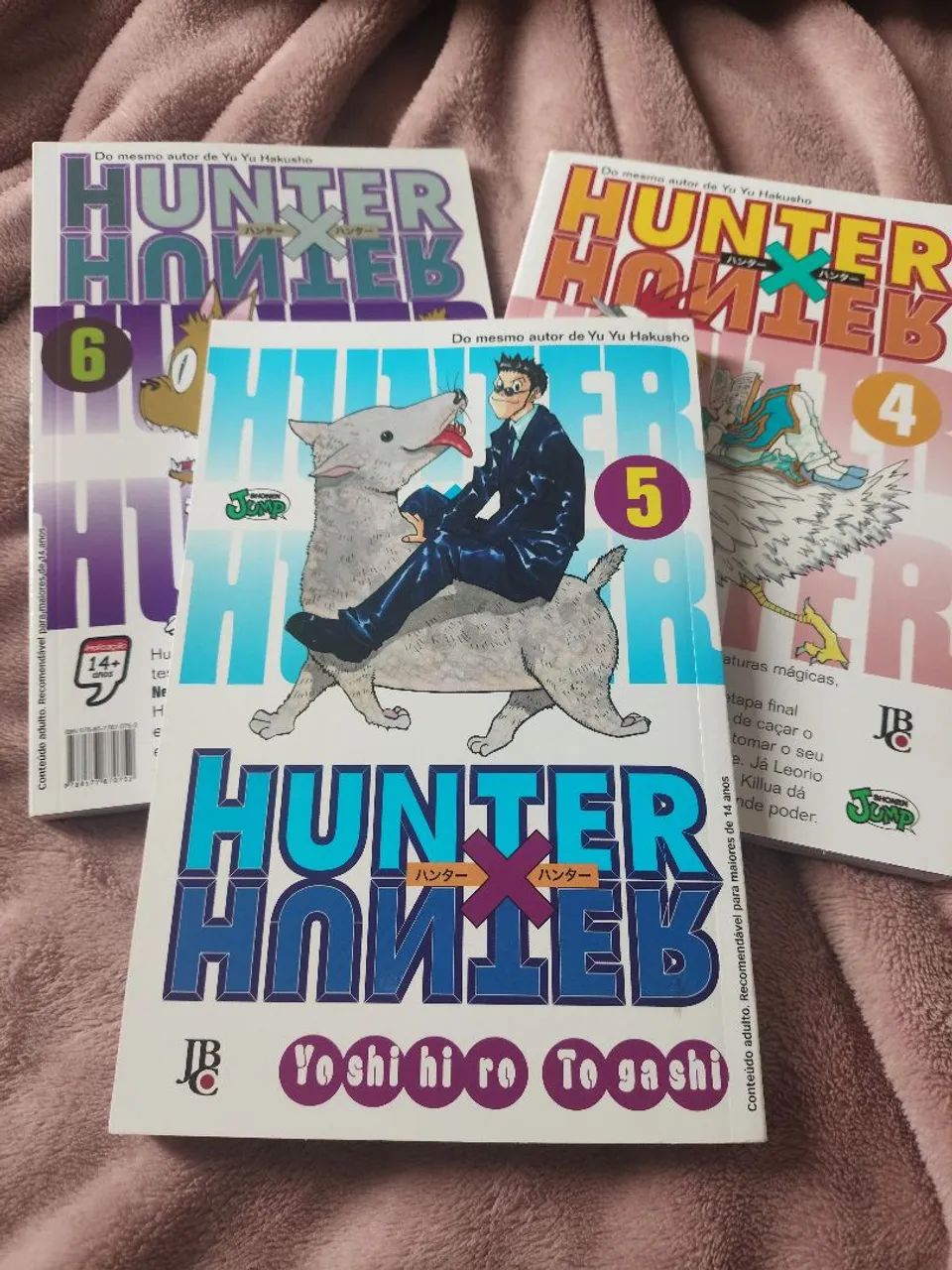 Hunter x Hunter (4, 5 e 6) Manga HQ - Foto 3