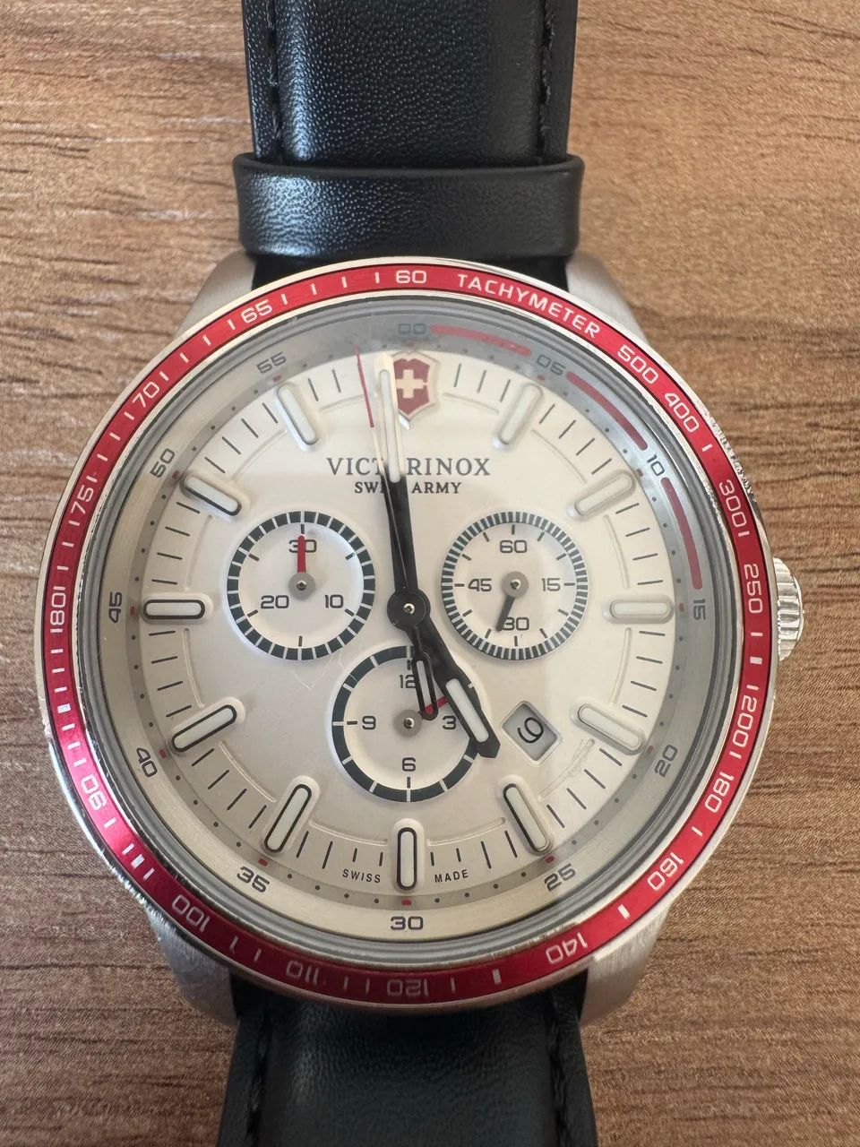 Relógio de couro Victorinox  - Foto 3