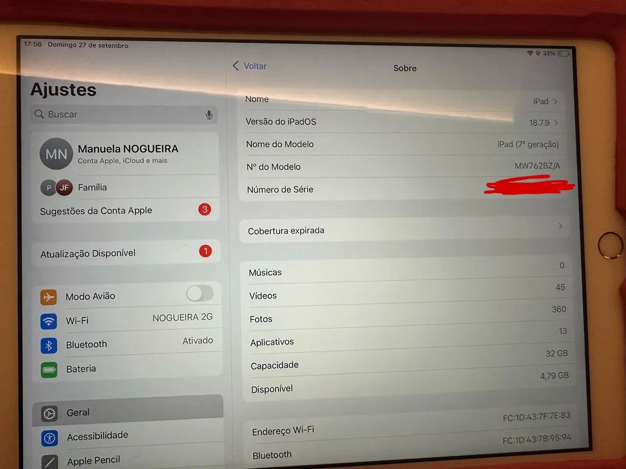 iPad 7ª geração - 32GB Wi-Fi  - Foto 5