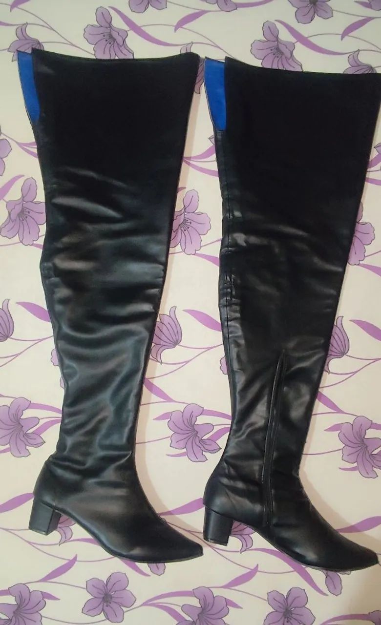 Botas femininas over knee