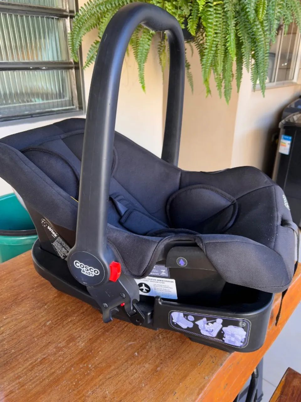 Bebê conforto cosco com suporte