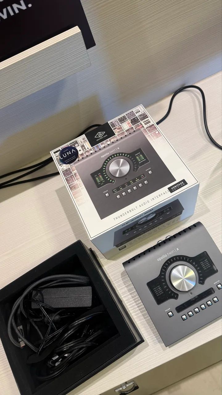Interface de Áudio Apollo Twin X Duo Heritage Edition Thunderbolt