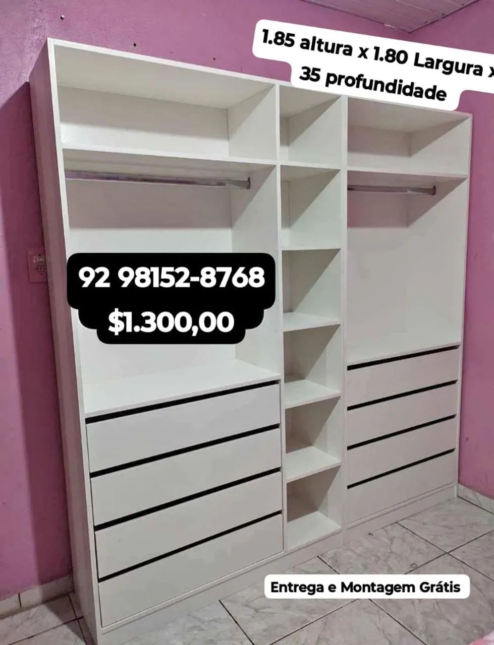 Closet Modelos Variados e Modernos  - Foto 4
