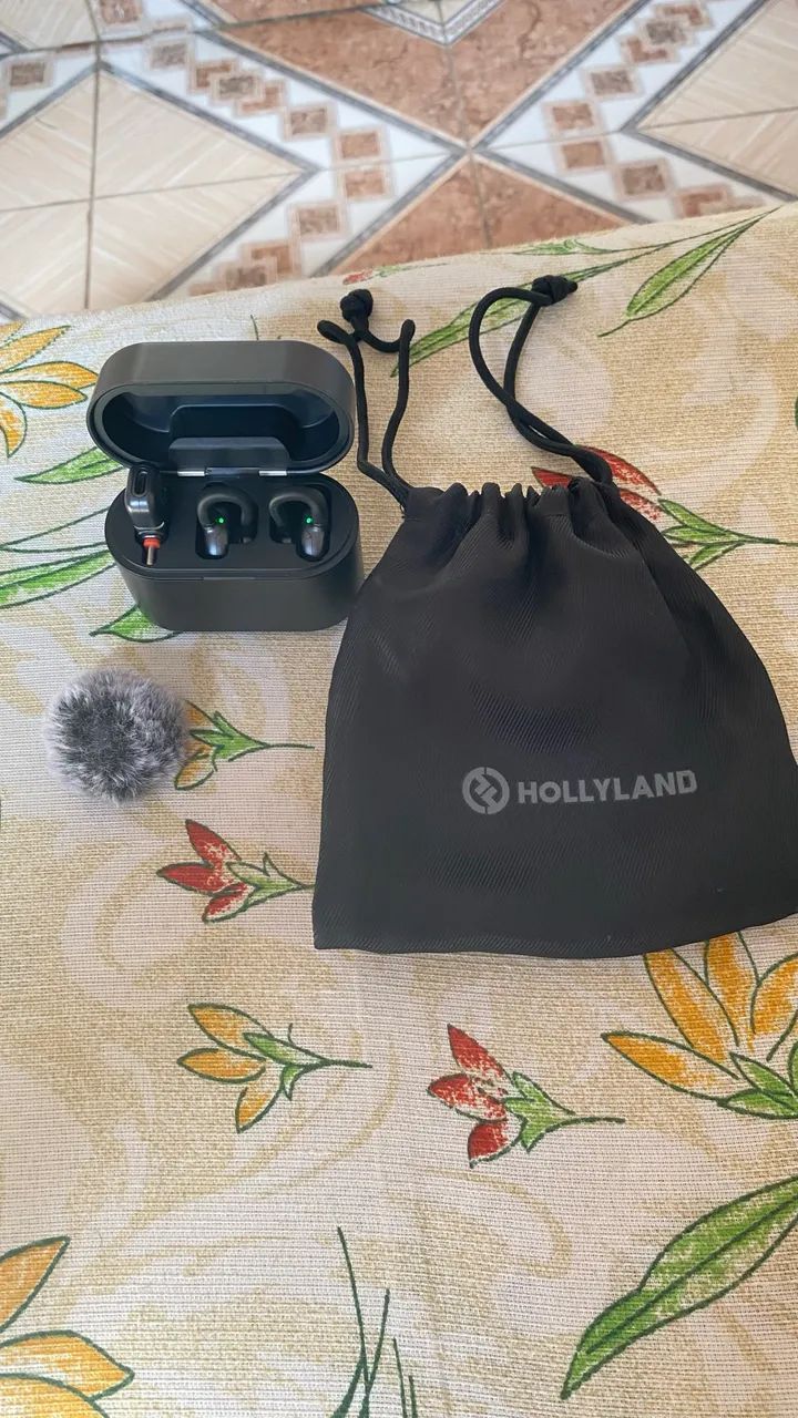 Microfone de Lapela Hollyland M2S