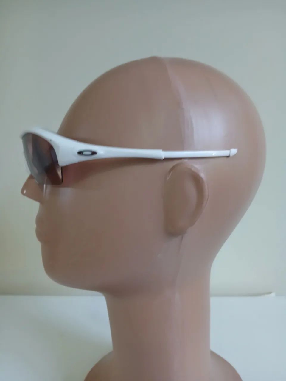 Óculos de Sol Oakley Branco Unissex Corrida Run Trainning Esporte Endure Enduro  - Foto 6