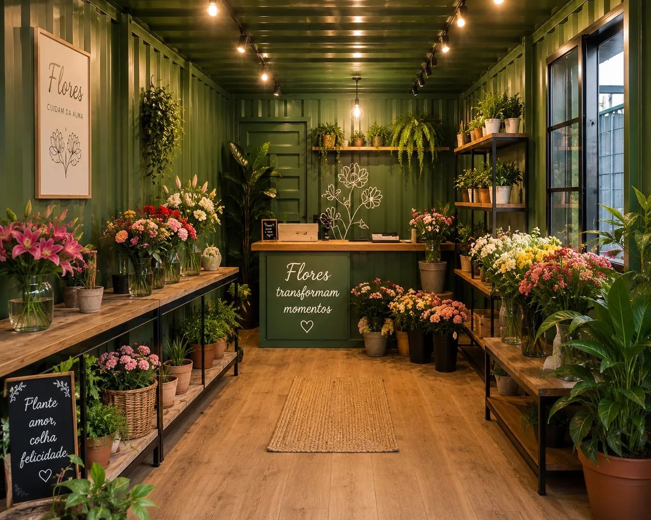 Contêiner Comercial para Cafeteria ou Floricultura - Foto 2