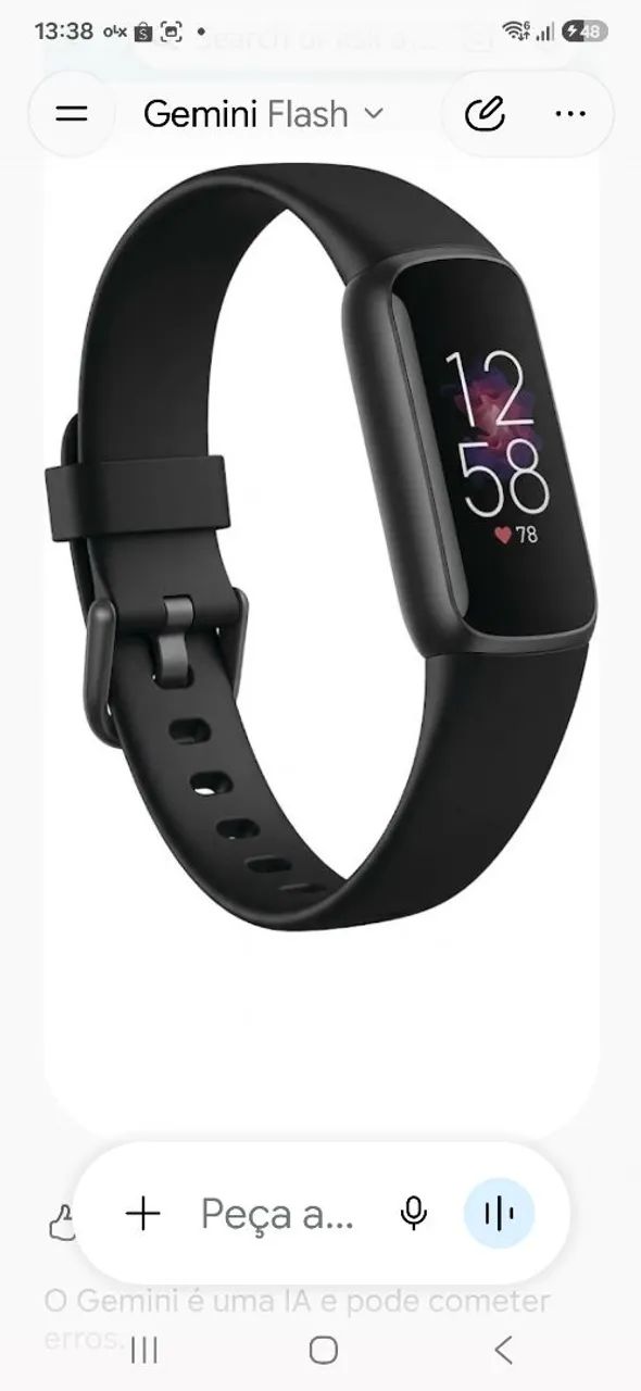 Fitbit Luxe - Rastreador de Saúde e Bem-Estar (Design Elegante estilo Joia)  